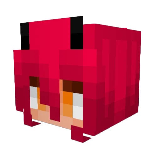 MvnChi_o Minecraft avatar head, 3D render
