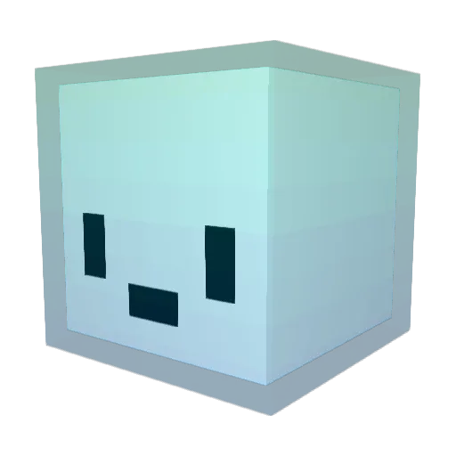 Mwin_ Minecraft avatar head, 3D render