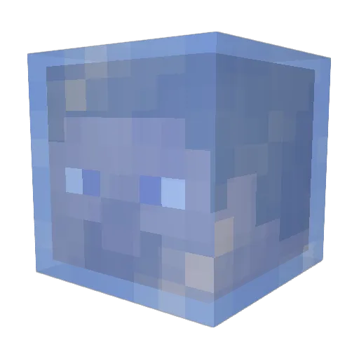 Mwol_Bwa Minecraft avatar head, 3D render