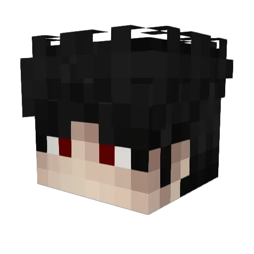 Mwrillo Minecraft avatar head, 3D render