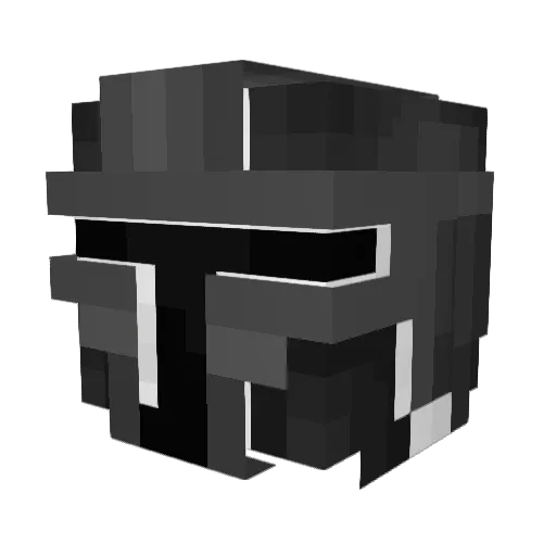 Mx5_Mazda_Miata Minecraft avatar head, 3D render
