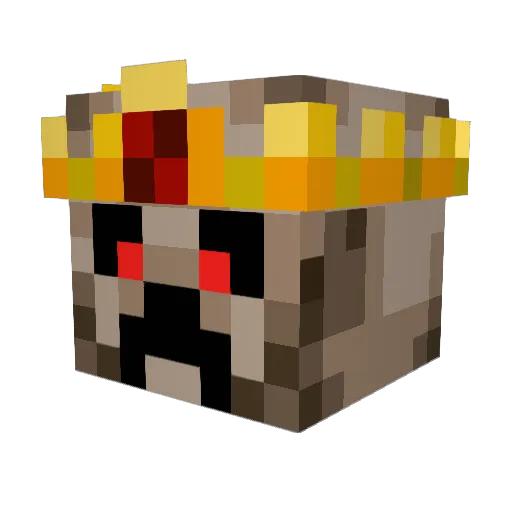 MxCraven Minecraft avatar head, 3D render