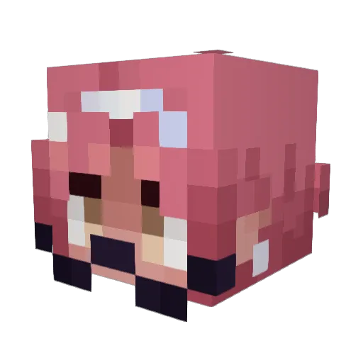 MxNix147 Minecraft avatar head, 3D render