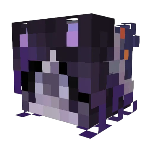 Mxnsoon Minecraft avatar head, 3D render