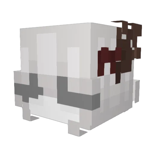 Mxrchido Minecraft avatar head, 3D render