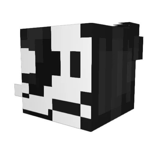 Mxrcy999 Minecraft avatar head, 3D render