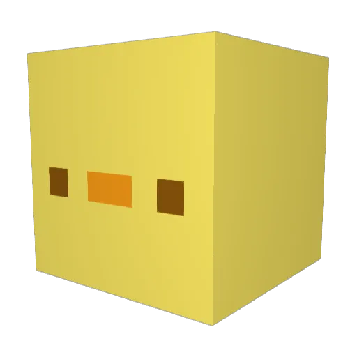 Mxskedboy Minecraft avatar head, 3D render