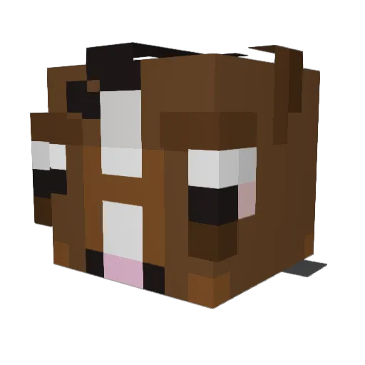Mxtt73 Minecraft avatar head, 3D render