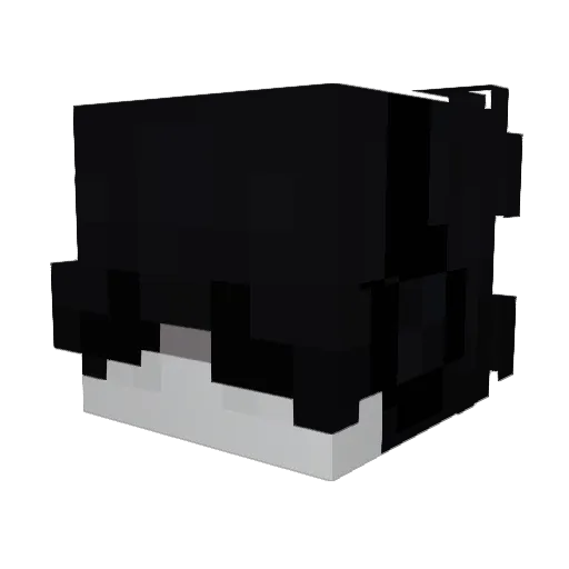 Mxxodz Minecraft avatar head, 3D render