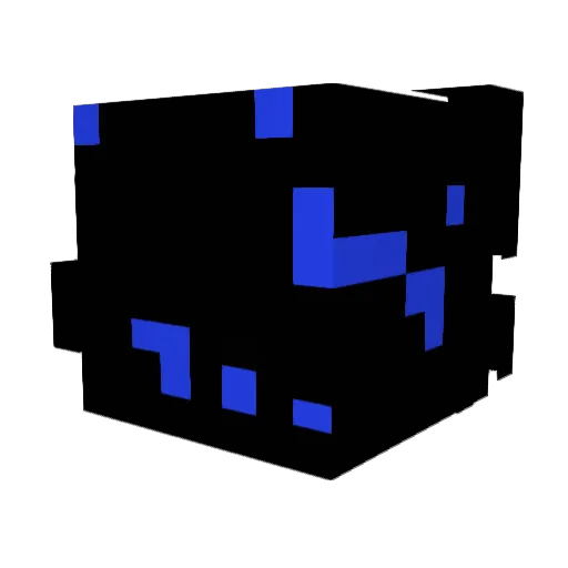 Mxxrce1 Minecraft avatar head, 3D render
