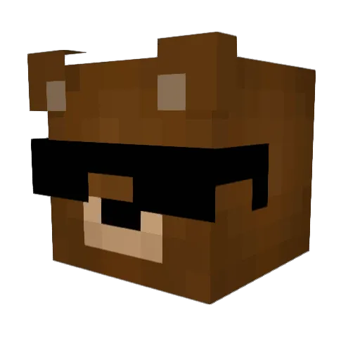 MyEternalOatmeal Minecraft avatar head, 3D render