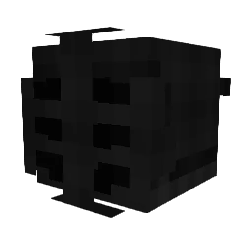 MyForgottenGrave Minecraft avatar head, 3D render