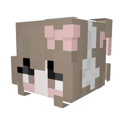 MyLynnss Minecraft avatar head, 3D render