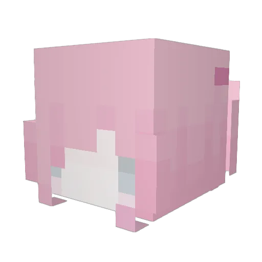 MyMelohdy Minecraft avatar head, 3D render