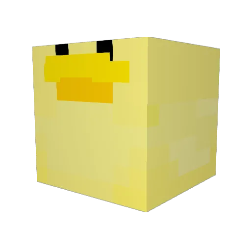 MyNameChefBoyRD Minecraft avatar head, 3D render
