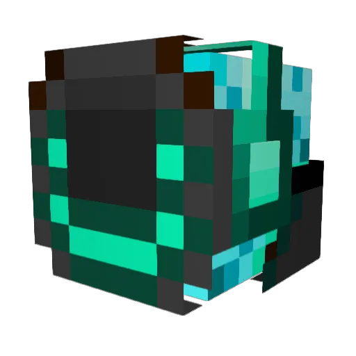 MyNameIsHigh Minecraft avatar head, 3D render