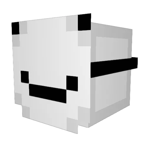MyNameIsIce Minecraft avatar head, 3D render