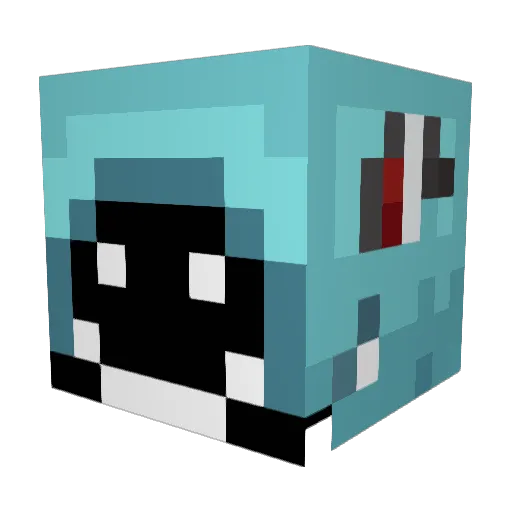 MyNameIsJeh Minecraft avatar head, 3D render