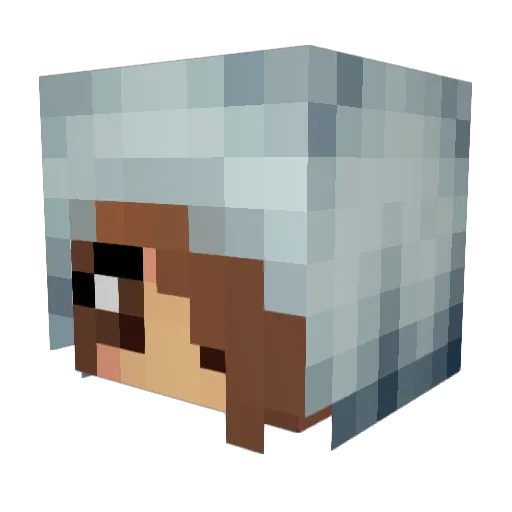 MyNameIsMarlon Minecraft avatar head, 3D render