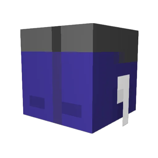 MyNameIsMyName Minecraft avatar head, 3D render