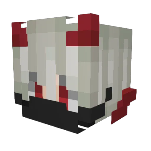 MyNameIsntFisk Minecraft avatar head, 3D render
