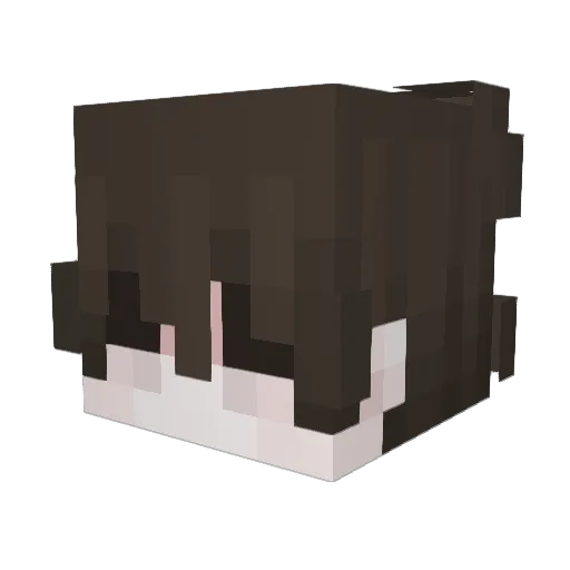 MyNamesPaul Minecraft avatar head, 3D render