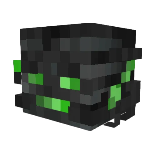 MyNamesSector Minecraft avatar head, 3D render