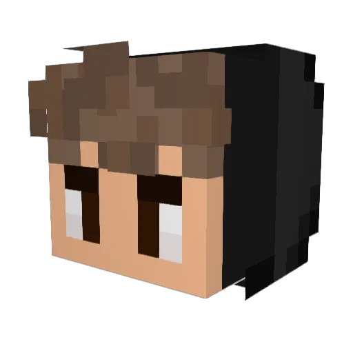 MyNeamesEdalt Minecraft avatar head, 3D render