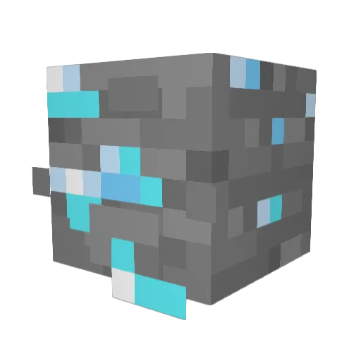 MyNerf Minecraft avatar head, 3D render