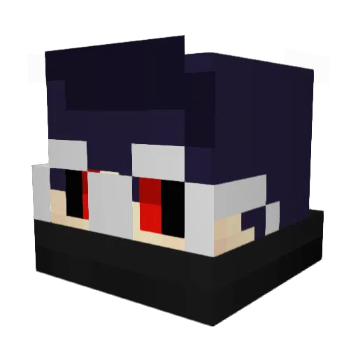 MyRodForSkills Minecraft avatar head, 3D render
