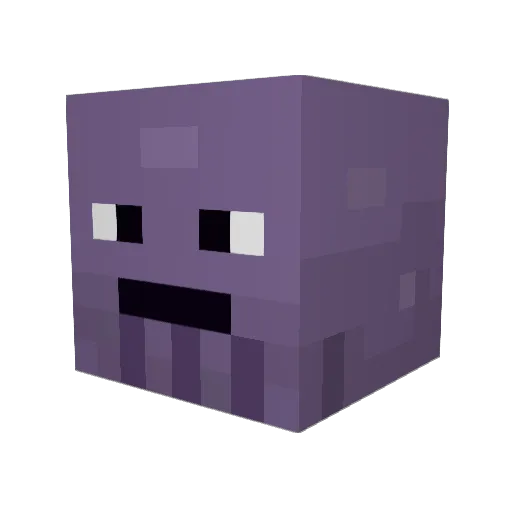 MyRolexisIcedOut Minecraft avatar head, 3D render