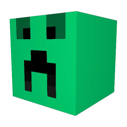 MyShlongItches Minecraft avatar head, 3D render