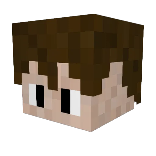 My_NEKO Minecraft avatar head, 3D render