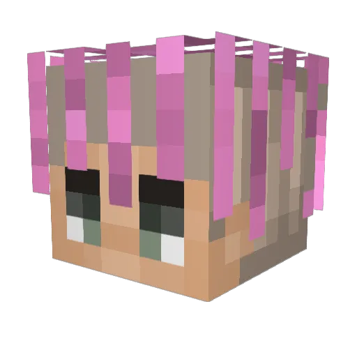 My_Nathan Minecraft avatar head, 3D render
