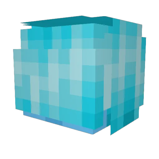 Myates Minecraft avatar head, 3D render