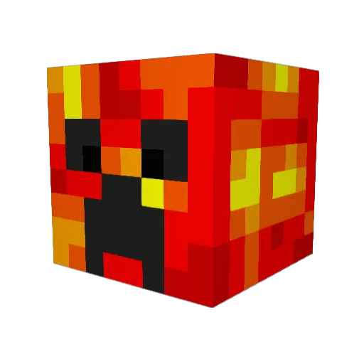 Myatt88 Minecraft avatar head, 3D render