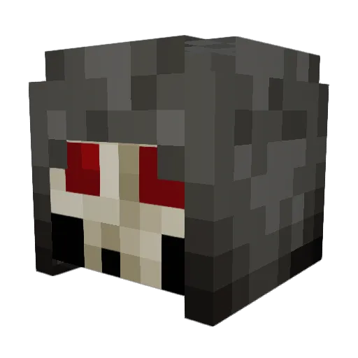 Myblok Minecraft avatar head, 3D render