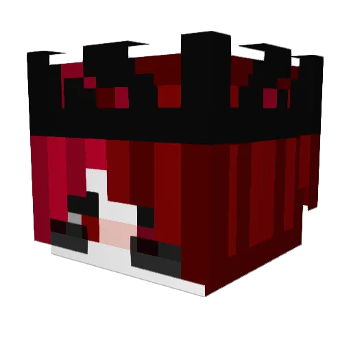 Mydzu_ky2008 Minecraft avatar head, 3D render