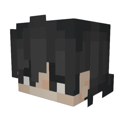 Mygm_ Minecraft avatar head, 3D render