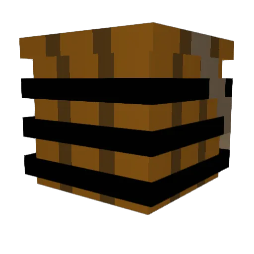 Myhlk Minecraft avatar head, 3D render