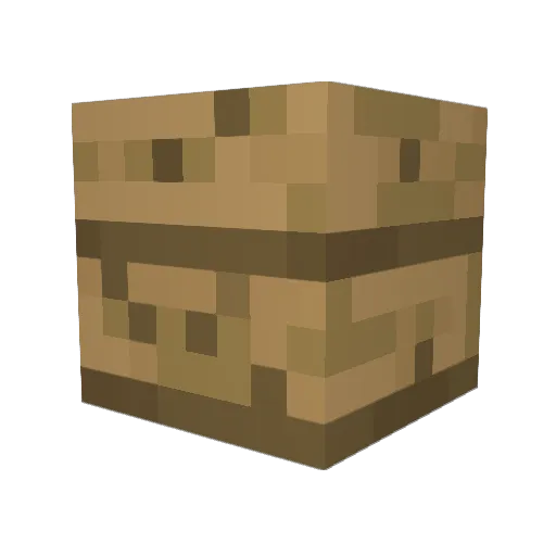 Mykeru Minecraft avatar head, 3D render