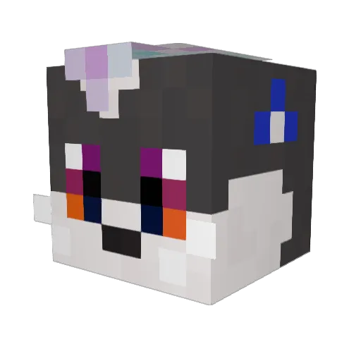 MyloSulo Minecraft avatar head, 3D render