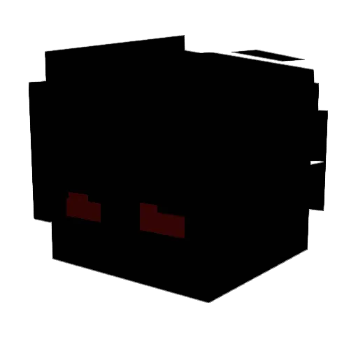 Mynoon Minecraft avatar head, 3D render