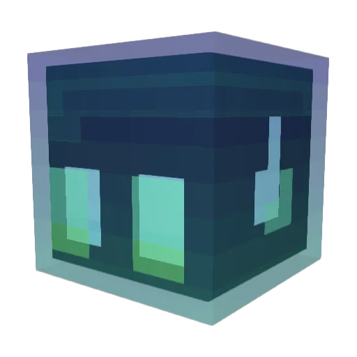 Myodine Minecraft avatar head, 3D render