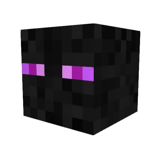 Myqah Minecraft avatar head, 3D render