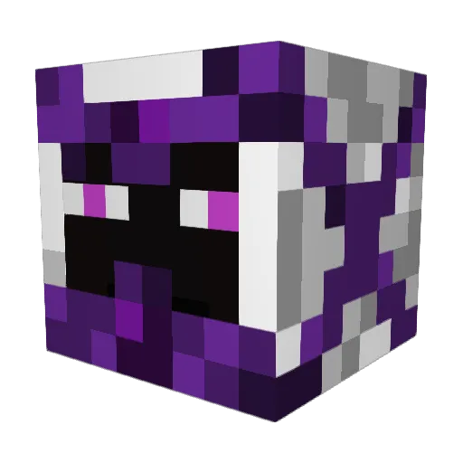 MyrBombus Minecraft avatar head, 3D render