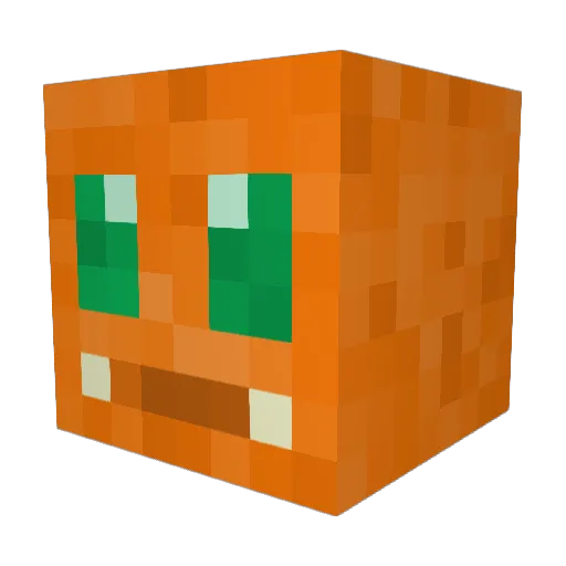 Myrdhinn Minecraft avatar head, 3D render