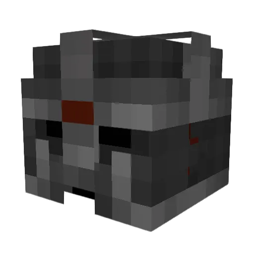 Myridiann Minecraft avatar head, 3D render