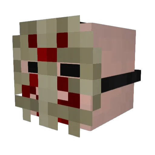 Myrrax1975 Minecraft avatar head, 3D render