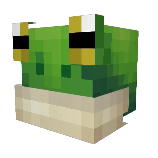MysigGroda Minecraft avatar head, 3D render